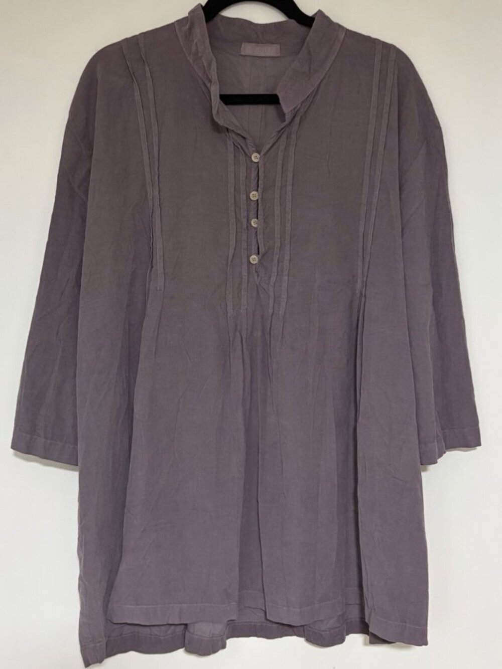 CP Shades Women’s Lilac Mini Corduroy Tunic Dress Size XL